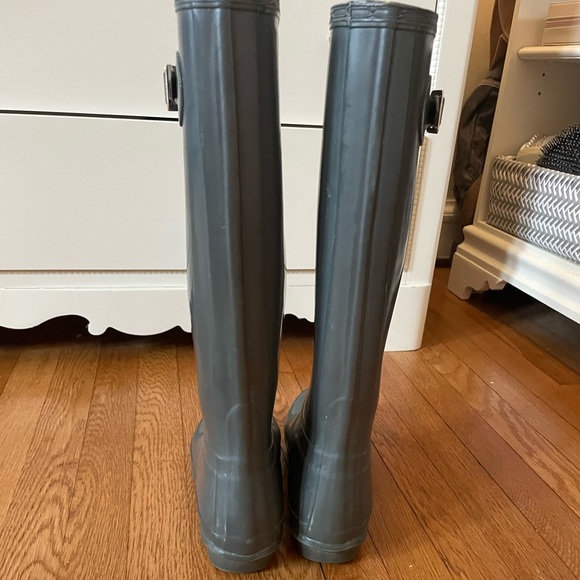 Grey Hunter Boots size 8 - Picture 2 of 4